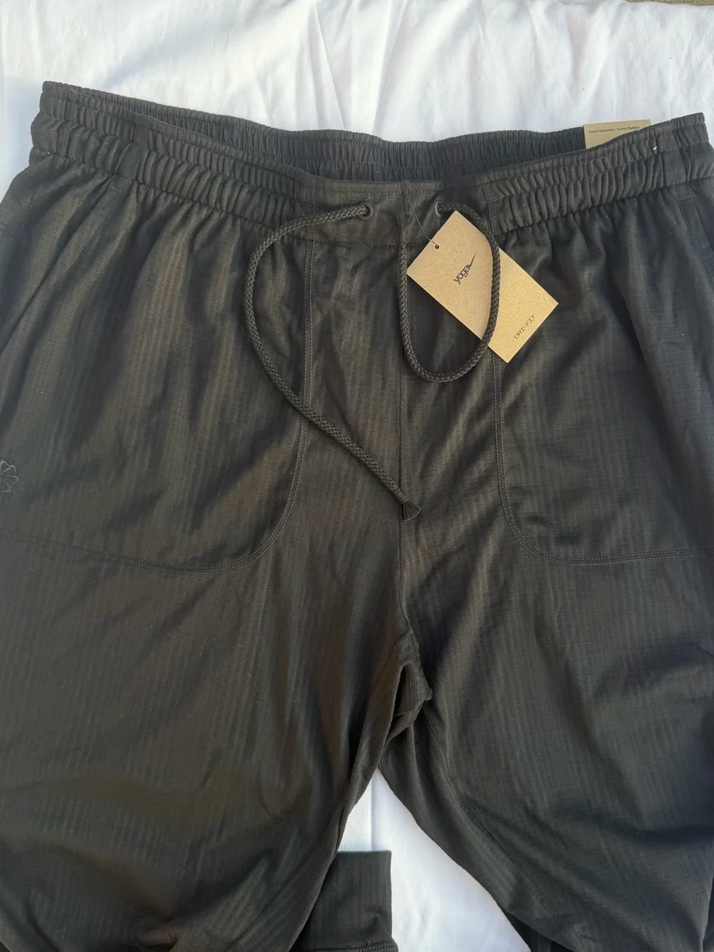 Nike Men's Yoga Dri-Fit TrainerTaperd Pants Black 2XL